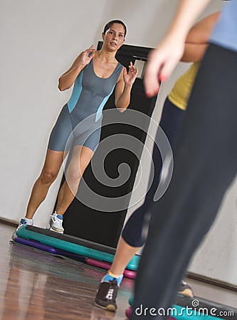 Aerobics Stock Photo