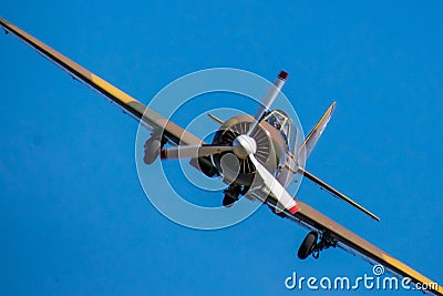 Criterium annual air show at Rozas Airport Editorial Stock Photo