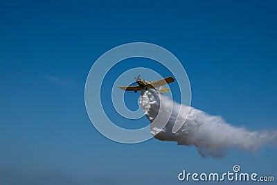 Criterium annual air show at Rozas Airport Editorial Stock Photo