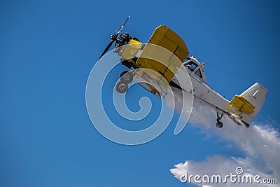 Criterium annual air show at Rozas Airport Editorial Stock Photo