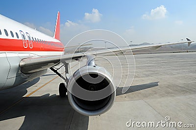 Aeroplane Stock Photo