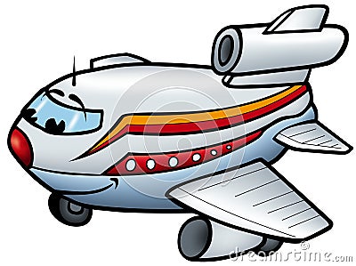 Aeroplane Vector Illustration