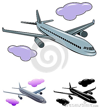 Aeroplane Vector Illustration