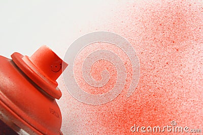 Aerosol spray Stock Photo