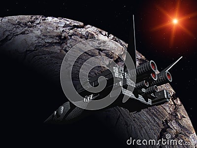 Aerospace vehicle Stock Photo