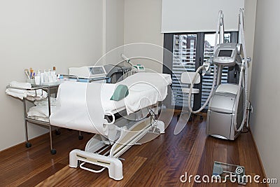 Aesthetic therapy unit Stock Photo