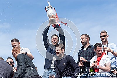 Afc Bournemouth Promotion and Champions Editorial Stock Photo