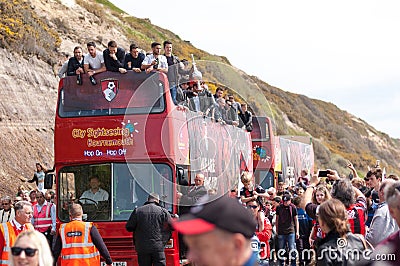 Afc Bournemouth Promotion and Champions Editorial Stock Photo