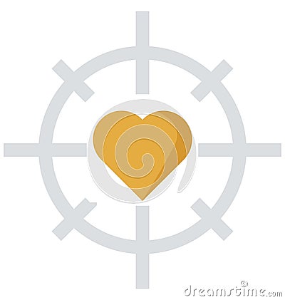 Affection, feelings Vector Icon editable Vector Illustration