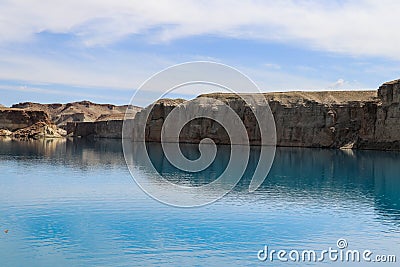 Afghanistan, Bamyan and Band amir lakes Stock Photo