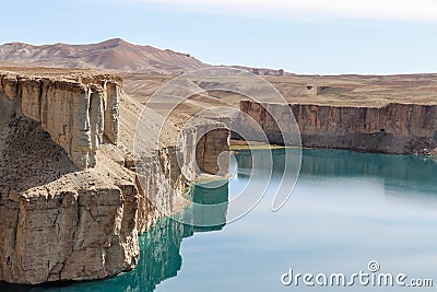 Afghanistan, Bamyan and Band amir lakes Stock Photo