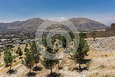 Afghanistan Kabul City Editorial Stock Photo