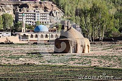 Afghanistan life in Bamyan Stock Photo