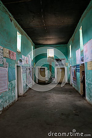 Afghanistan remote village school Editorial Stock Photo