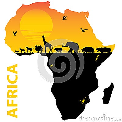 Africa Vector Illustration