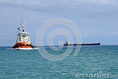 Africa, area of Port Louis in Mauritius Editorial Stock Photo