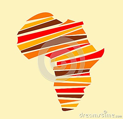 Africa map Vector Illustration