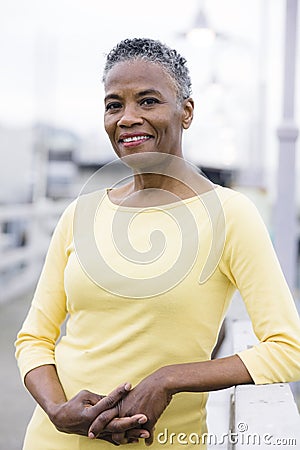 African American Woman Stock Photo