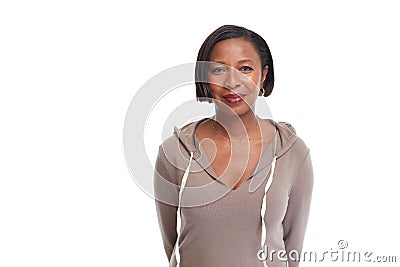 African-American woman. Stock Photo