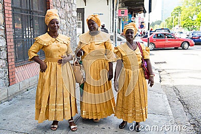 African American women ethnic singers Editorial Stock Photo