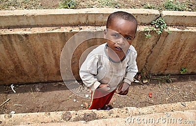 African baby boy Editorial Stock Photo