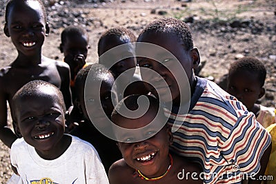 African boys Editorial Stock Photo