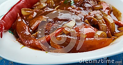 African chicken Stock Photo