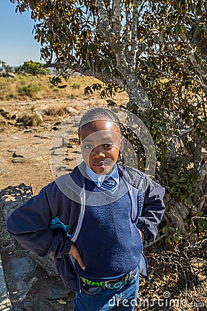 African little girl Editorial Stock Photo