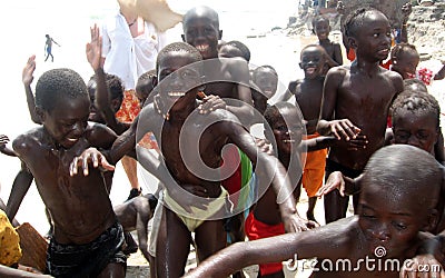 African children Editorial Stock Photo