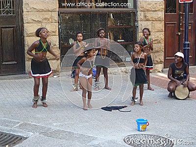 African dancers Editorial Stock Photo