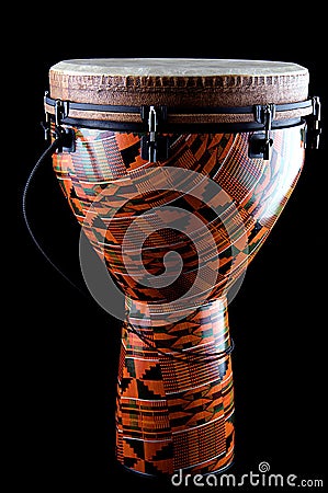 African Djembe Conga Stock Photo