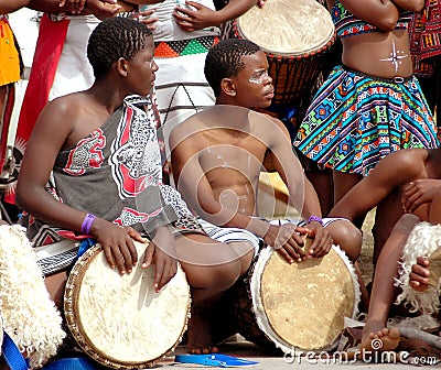 African drummers Editorial Stock Photo