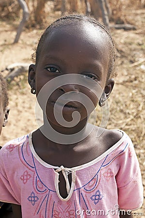 African girl Editorial Stock Photo