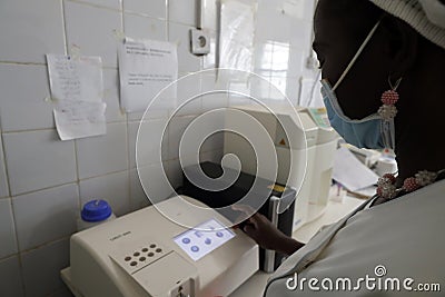 African hospital Editorial Stock Photo