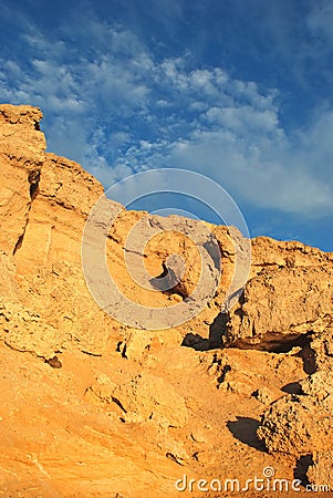 African landscape rock Stock Photo