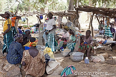 African life Editorial Stock Photo