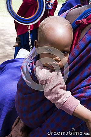 African little child Editorial Stock Photo