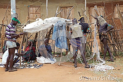 African market Editorial Stock Photo