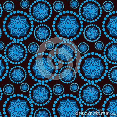 African Motif pattern Stock Photo