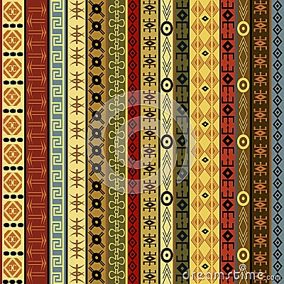 African motifs background Stock Photo