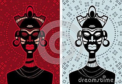 African people Vector Illustration