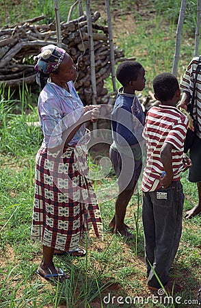 African people, Mozambique Editorial Stock Photo