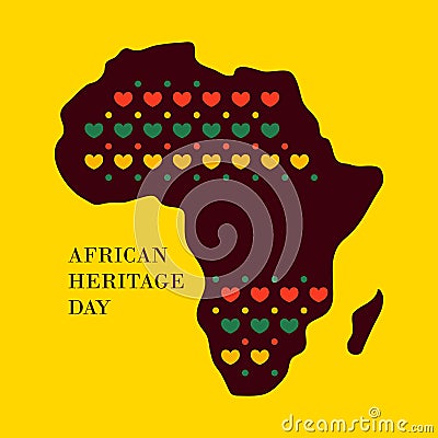 African world Heritage day element Vector Illustration