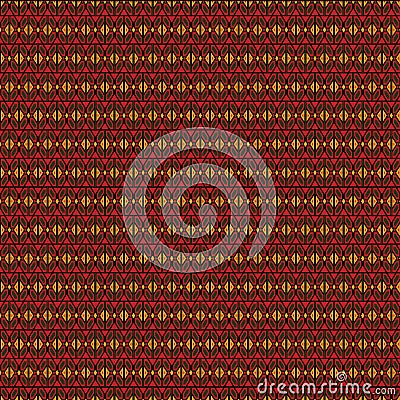 Afro Geometric Ankara Pattern Stock Photo