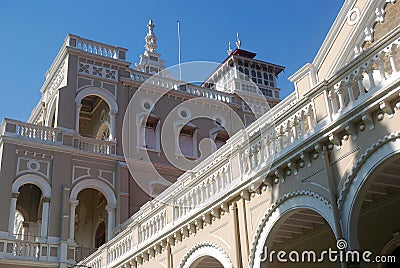 Aga Khan Palace, Pune, Maharashtra, India Stock Photo