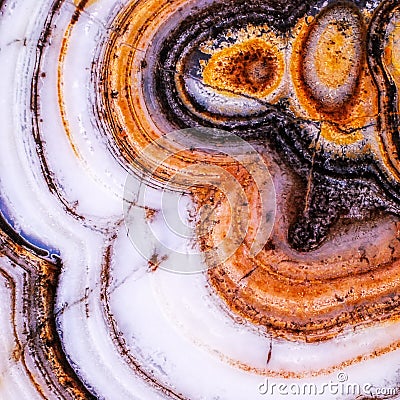 Agate motley close up Stock Photo