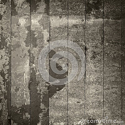 Aged grunge wooden painted wall background Stock Photo