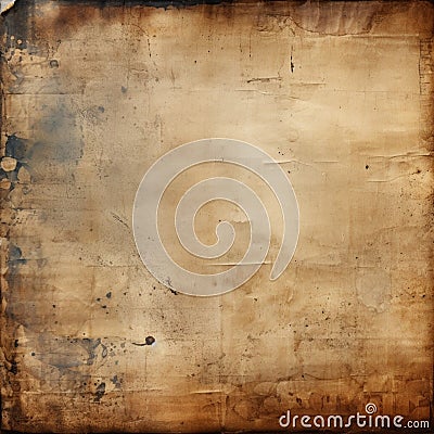 Aged texture background Old paper with stains, scratches, and vintage feel Stock Photo