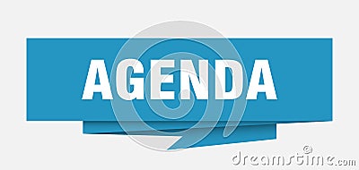 agenda Vector Illustration