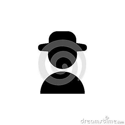 agent icon. Element of web icon for mobile concept and web apps. Glyph agent icon can be used for web and mobile Stock Photo